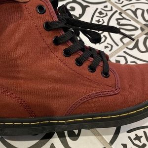 EUC Doc Martens size 5 pristine condition. Brick red